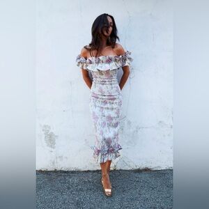 V Chapman Lilac dress size 4